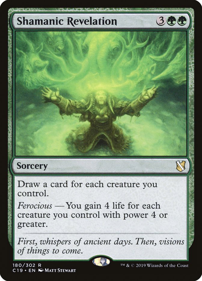 Shamanic Revelation [Commander 2019] | Game Haven TX