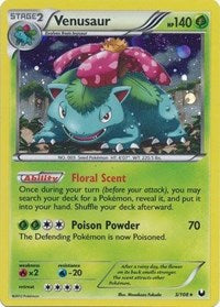 Venusaur (3/108) (Cosmos Holo) (Blister Exclusive) [Black & White: Dark Explorers] | Game Haven TX