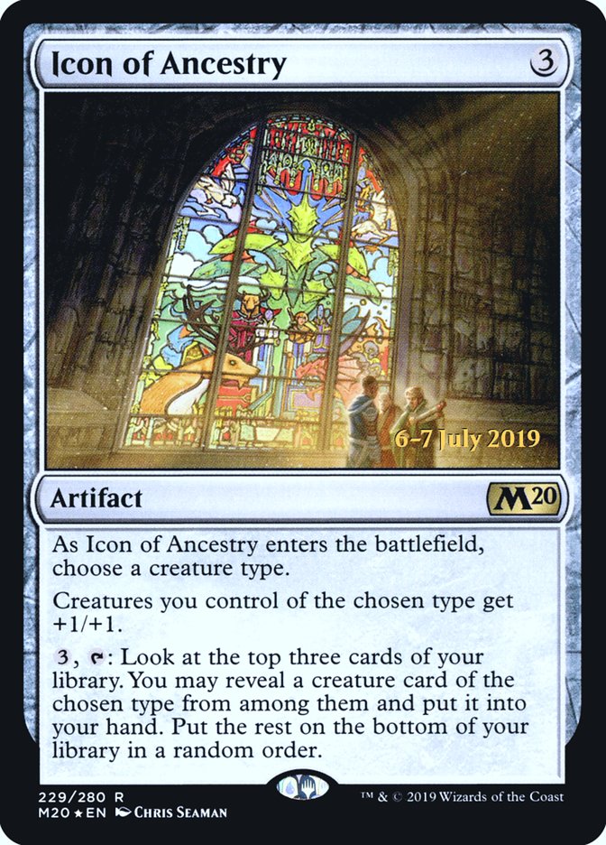 Icon of Ancestry [Core Set 2020 Promos] | Game Haven TX