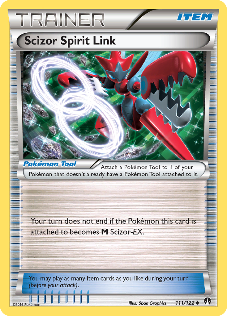 Scizor Spirit Link (111/122) [XY: BREAKpoint] | Game Haven TX