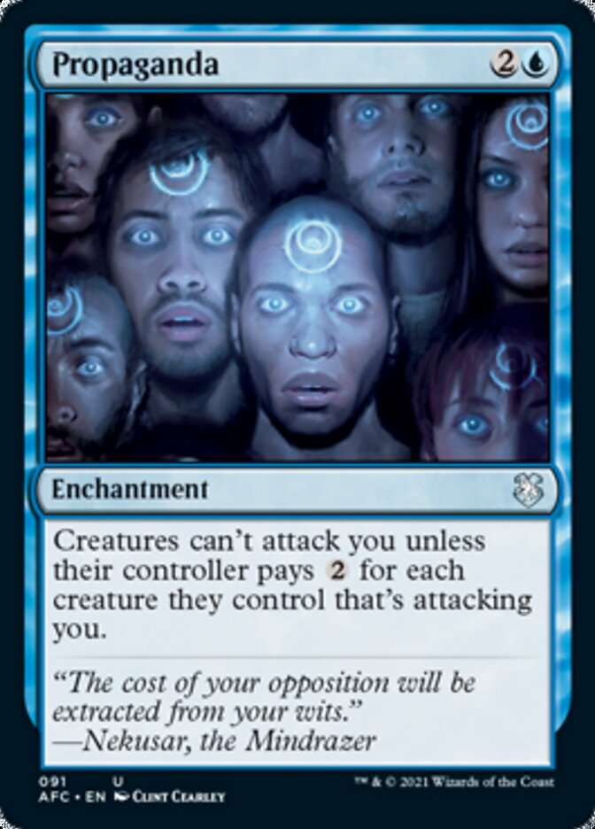 Propaganda [Dungeons & Dragons: Adventures in the Forgotten Realms Commander] | Game Haven TX