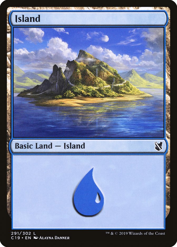 Island (291) [Commander 2019] | Game Haven TX