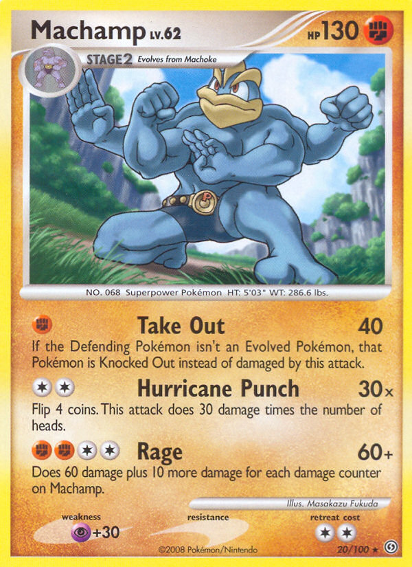 Machamp (20/100) [Diamond & Pearl: Stormfront] | Game Haven TX