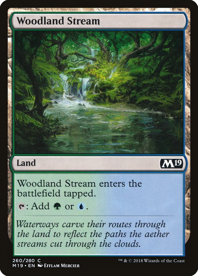 Woodland Stream [Core Set 2019] | Game Haven TX