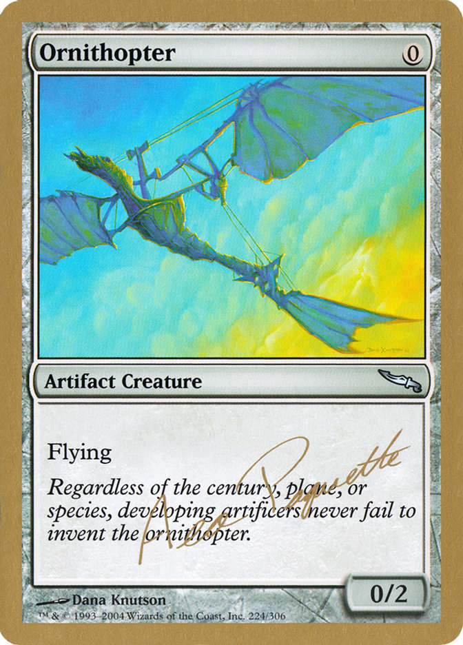Ornithopter (Aeo Paquette) [World Championship Decks 2004] | Game Haven TX