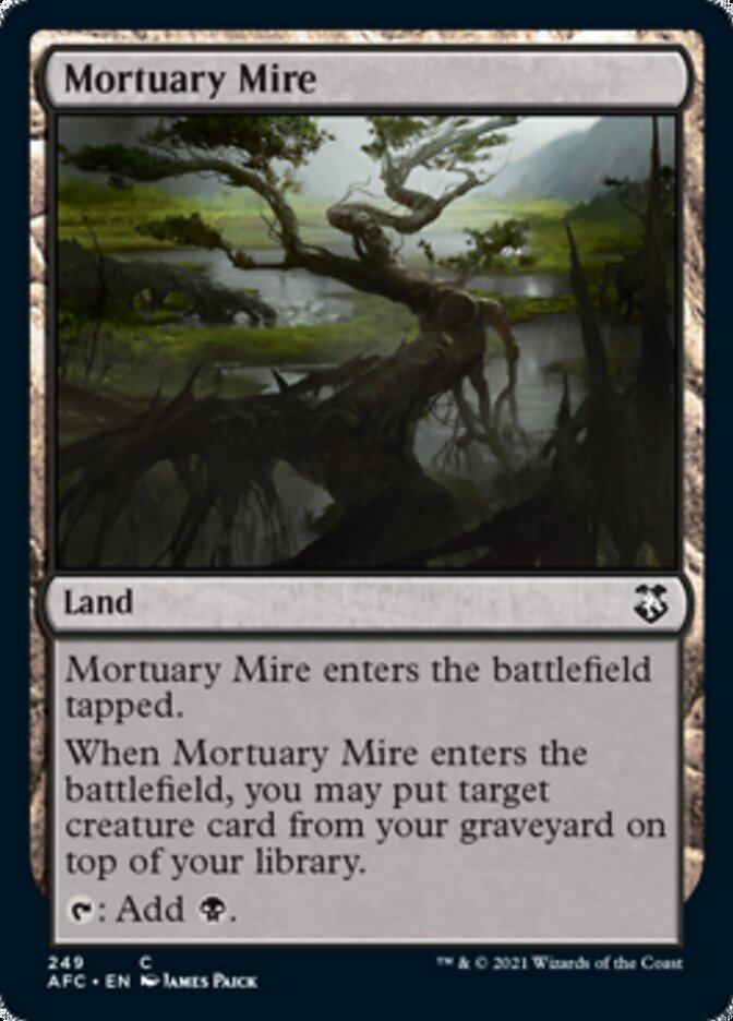 Mortuary Mire [Dungeons & Dragons: Adventures in the Forgotten Realms Commander] | Game Haven TX