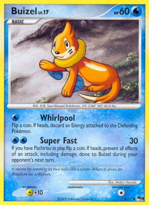 Buizel (6/17) [POP Series 9] | Game Haven TX