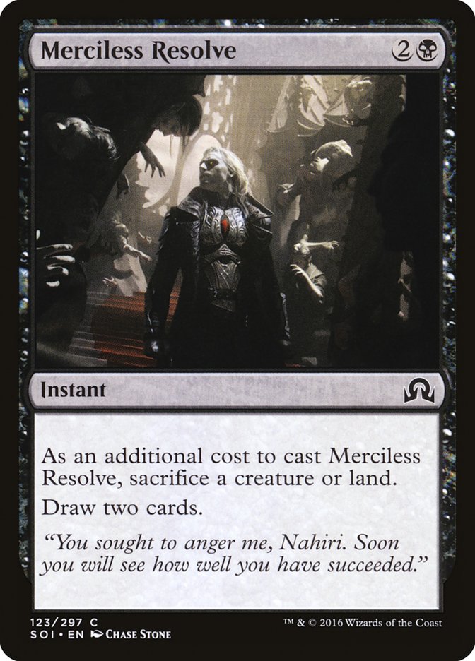 Merciless Resolve [Shadows over Innistrad] | Game Haven TX