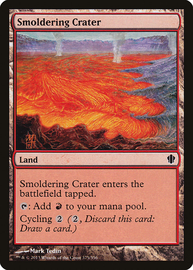 Smoldering Crater [Commander 2013] | Game Haven TX