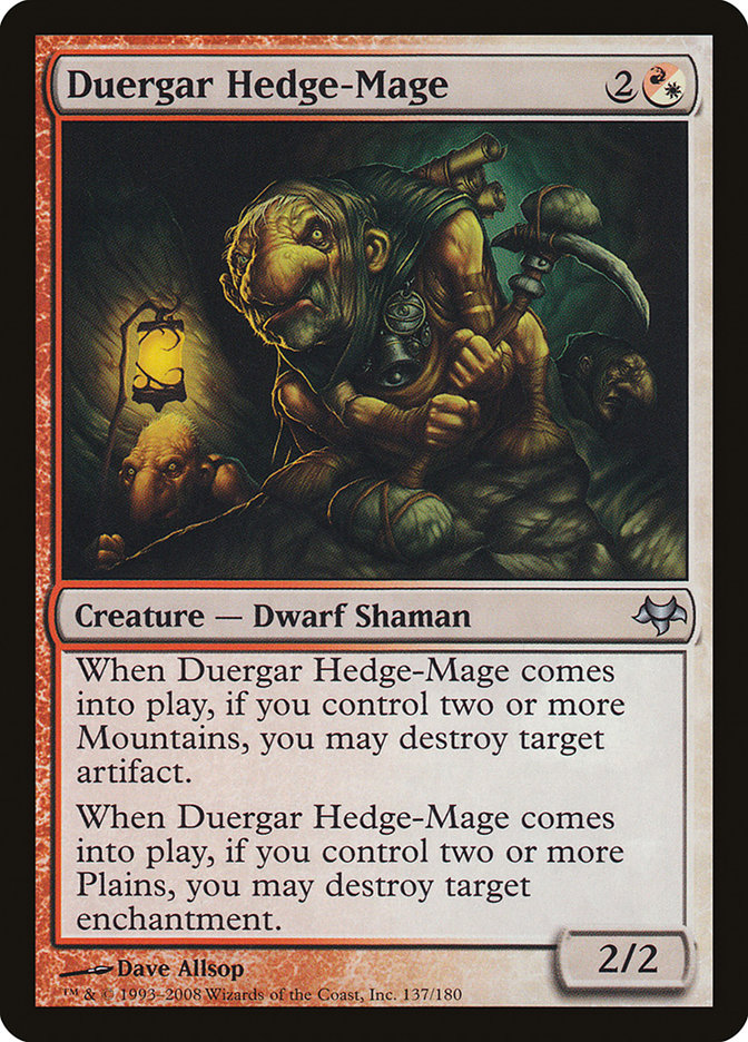 Duergar Hedge-Mage [Eventide] | Game Haven TX