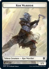 Kor Warrior // Plant Double-sided Token [Zendikar Rising Tokens] | Game Haven TX