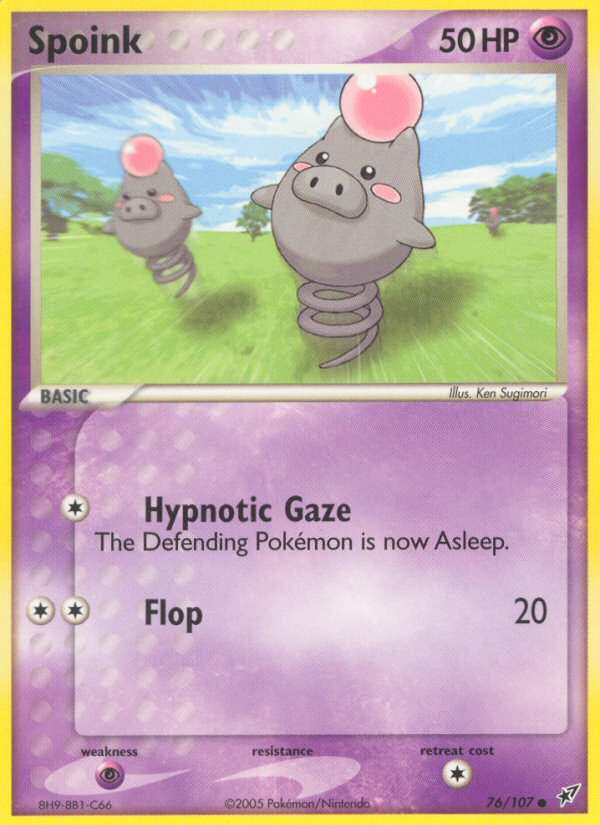 Spoink (76/107) [EX: Deoxys] | Game Haven TX