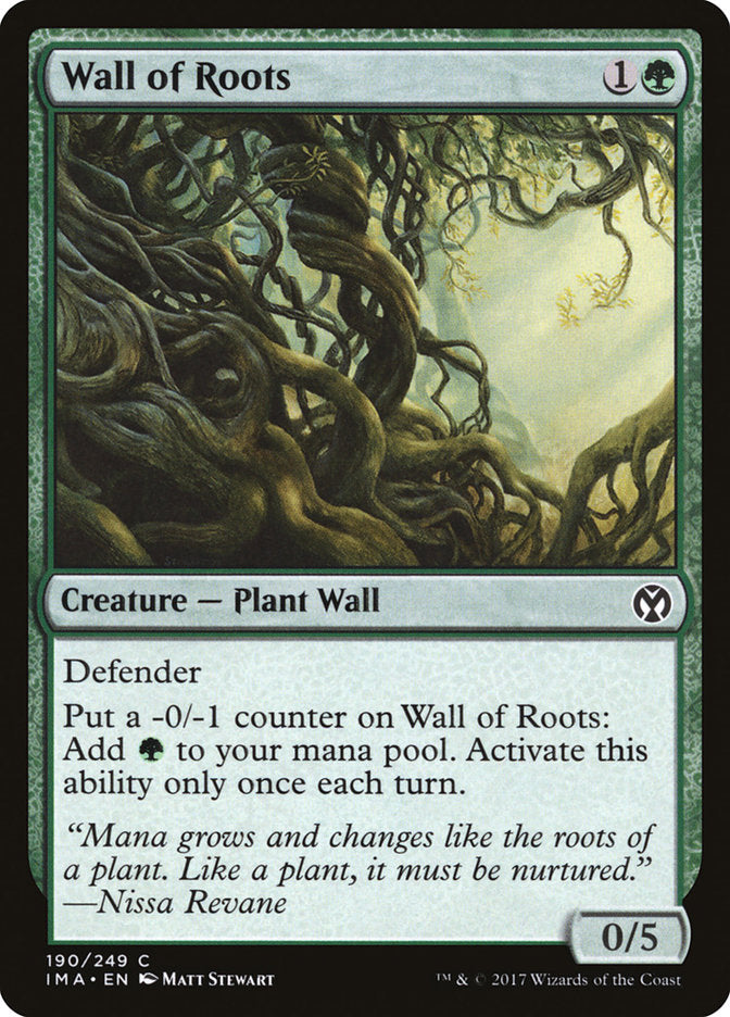 Wall of Roots [Iconic Masters] | Game Haven TX