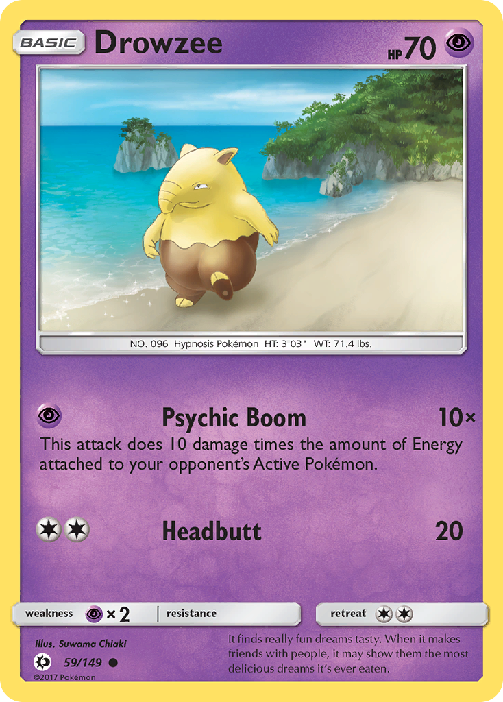 Drowzee (59/149) [Sun & Moon: Base Set] | Game Haven TX