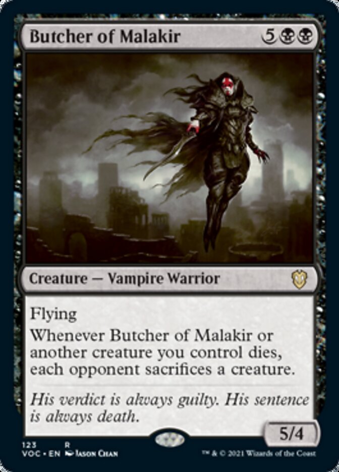 Butcher of Malakir [Innistrad: Crimson Vow Commander] | Game Haven TX