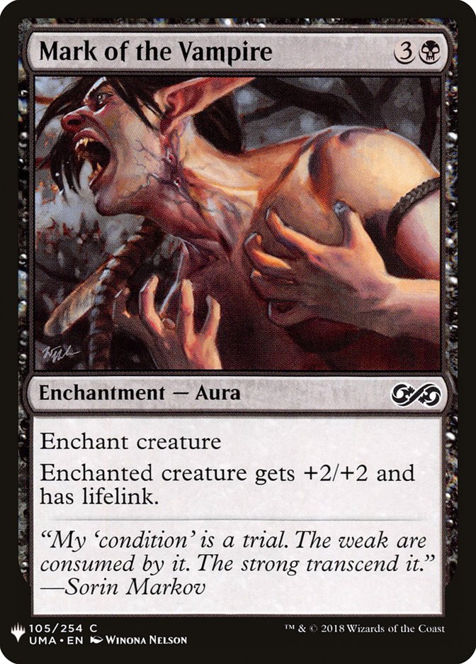 Mark of the Vampire [Mystery Booster] | Game Haven TX