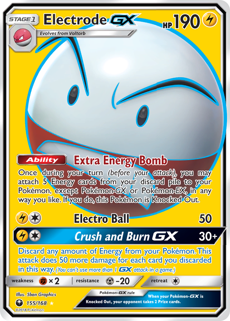 Electrode GX (155/168) [Sun & Moon: Celestial Storm] | Game Haven TX