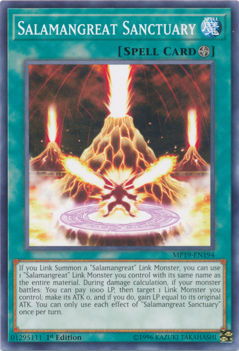 Salamangreat Sanctuary [MP19-EN194] Common | Game Haven TX