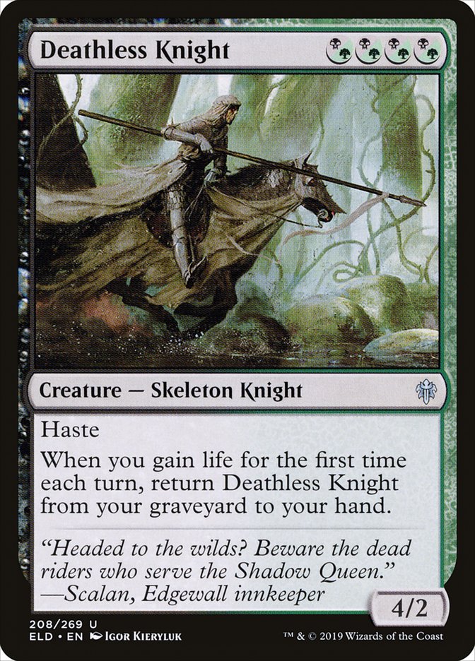 Deathless Knight [Throne of Eldraine] | Game Haven TX