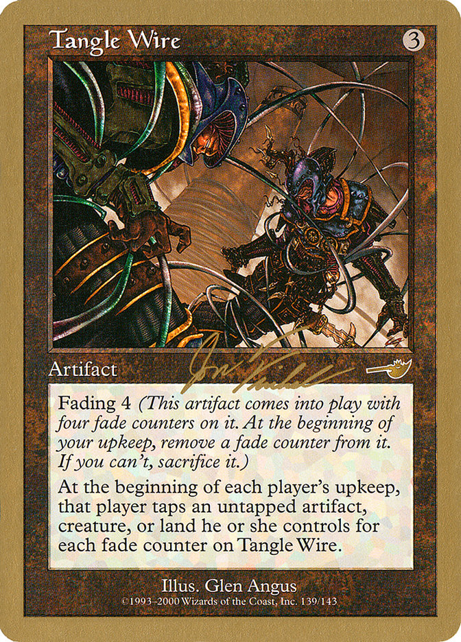 Tangle Wire (Jon Finkel) [World Championship Decks 2000] | Game Haven TX