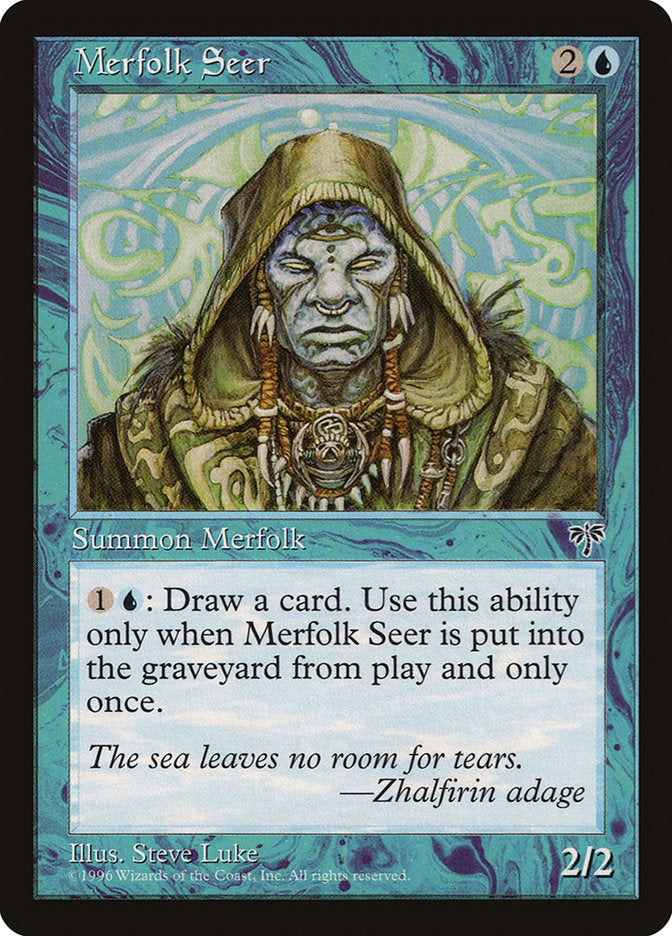 Merfolk Seer [Mirage] | Game Haven TX