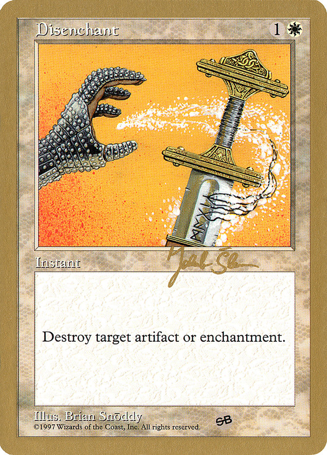 Disenchant (Jakub Slemr) (SB) [World Championship Decks 1997] | Game Haven TX