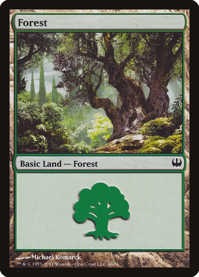 Forest [Duel Decks: Knights vs. Dragons] | Game Haven TX