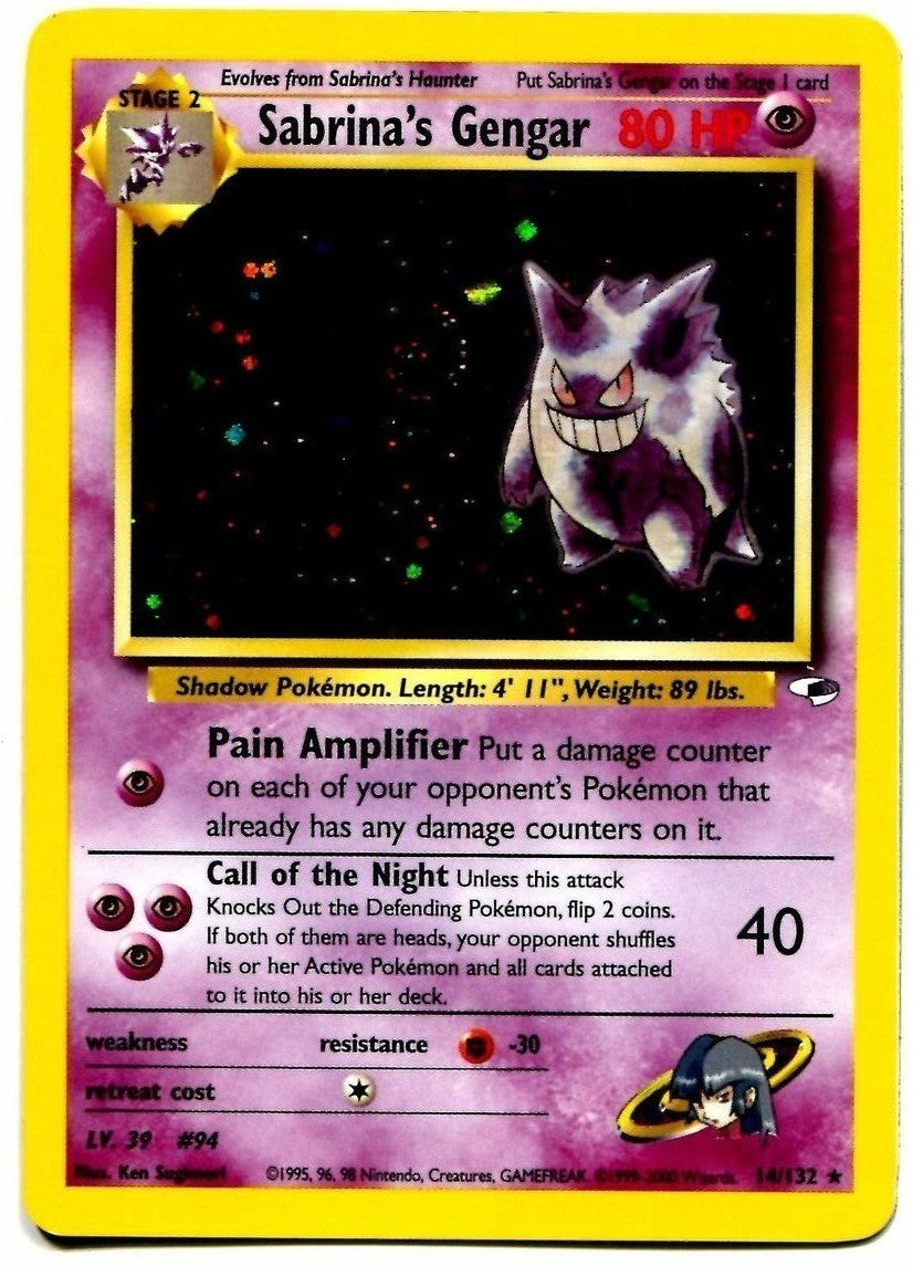 Sabrina's Gengar (14/132) [Gym Heroes Unlimited] | Game Haven TX