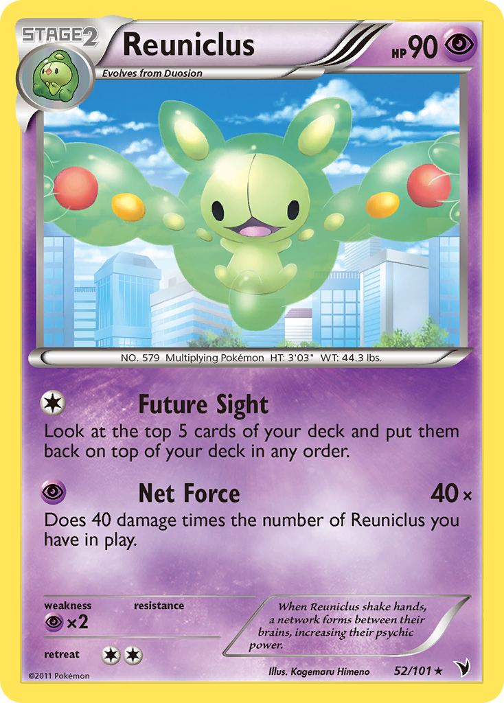 Reuniclus (52/101) [Black & White: Noble Victories] | Game Haven TX