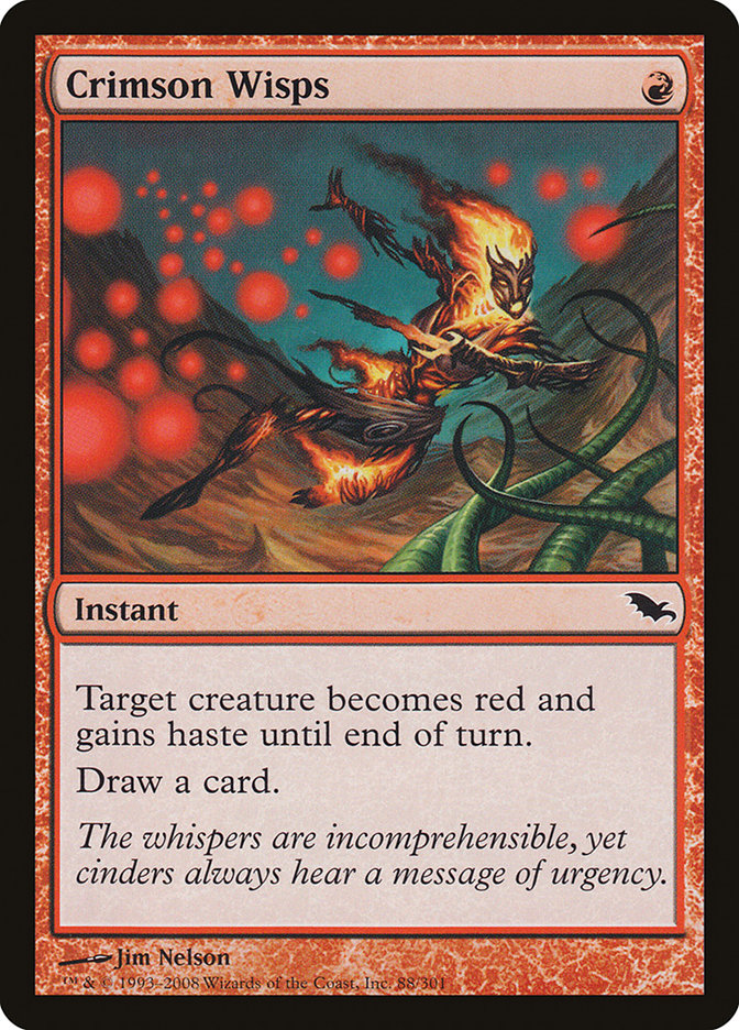 Crimson Wisps [Shadowmoor] | Game Haven TX