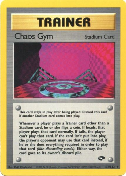 Chaos Gym (102/132) [Gym Challenge Unlimited] | Game Haven TX