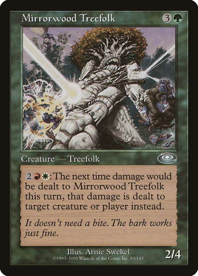 Mirrorwood Treefolk [Planeshift] | Game Haven TX