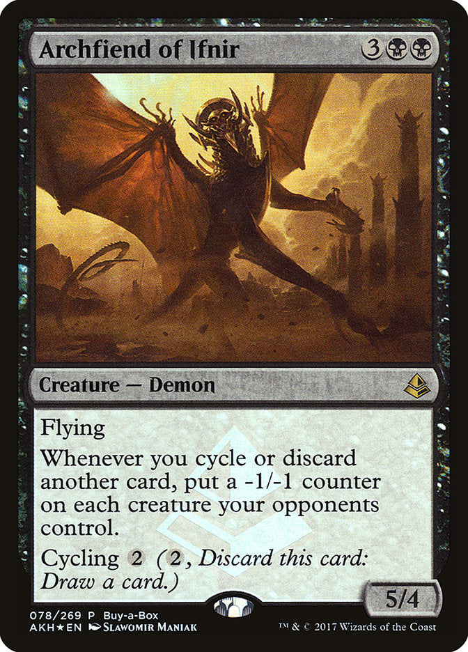 Archfiend of Ifnir [Amonkhet Promos] | Game Haven TX