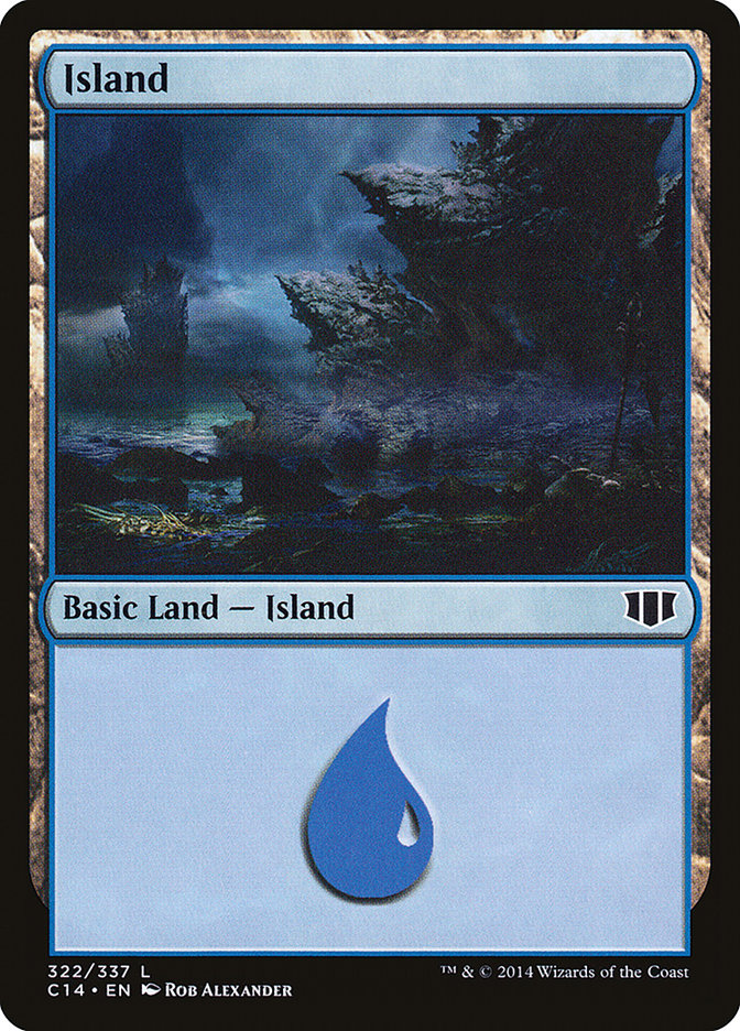 Island (322) [Commander 2014] | Game Haven TX