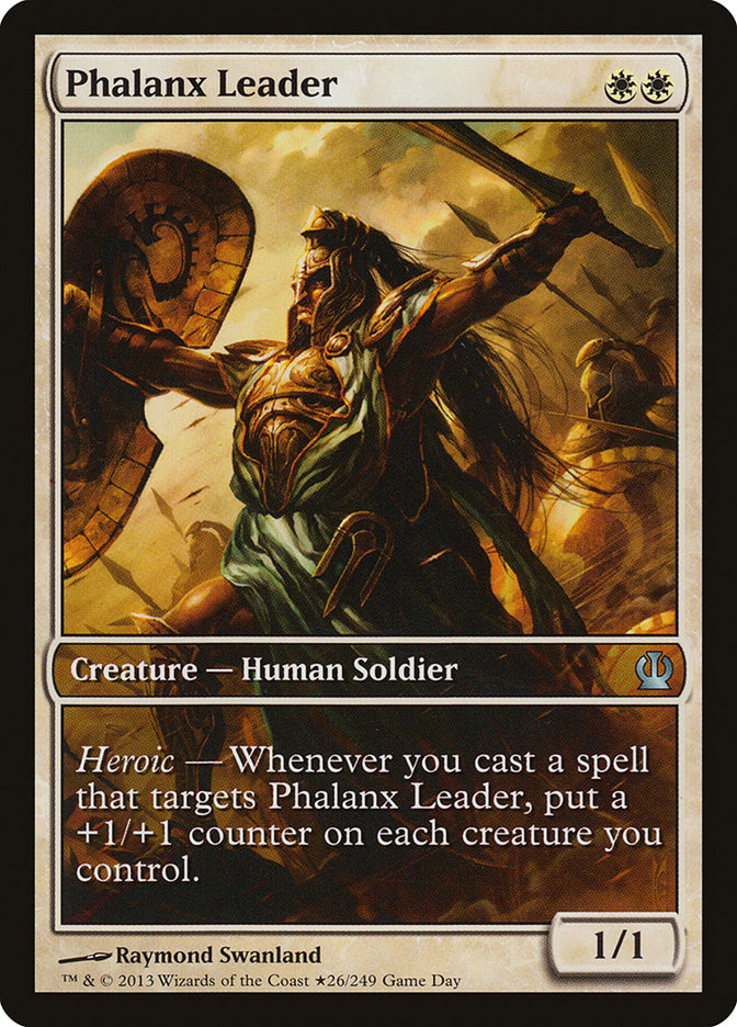 Phalanx Leader [Theros Promos] | Game Haven TX