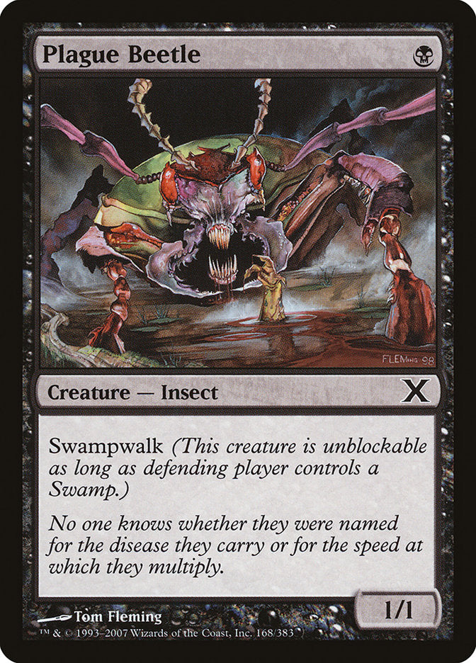 Plague Beetle [Tenth Edition] | Game Haven TX
