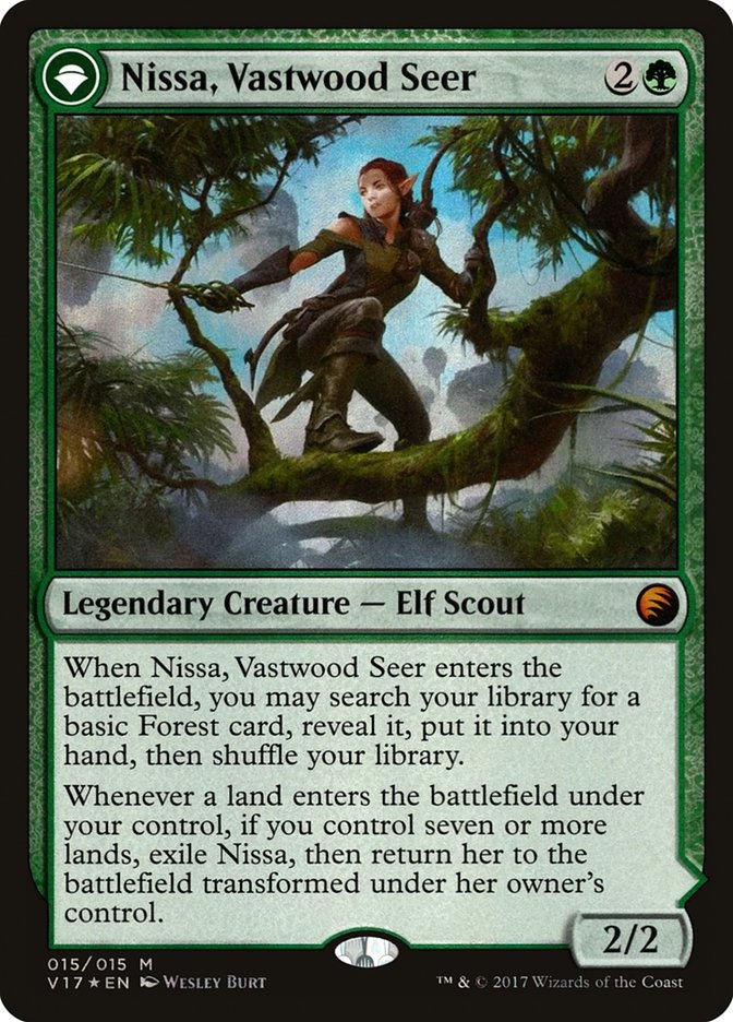 Nissa, Vastwood Seer // Nissa, Sage Animist [From the Vault: Transform] | Game Haven TX