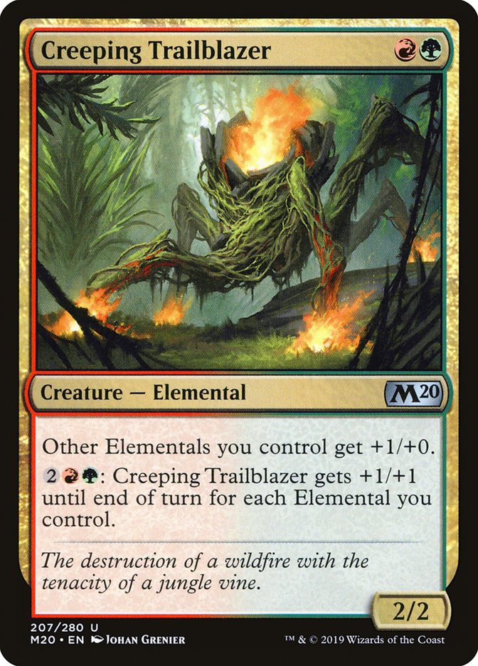 Creeping Trailblazer [Core Set 2020] | Game Haven TX