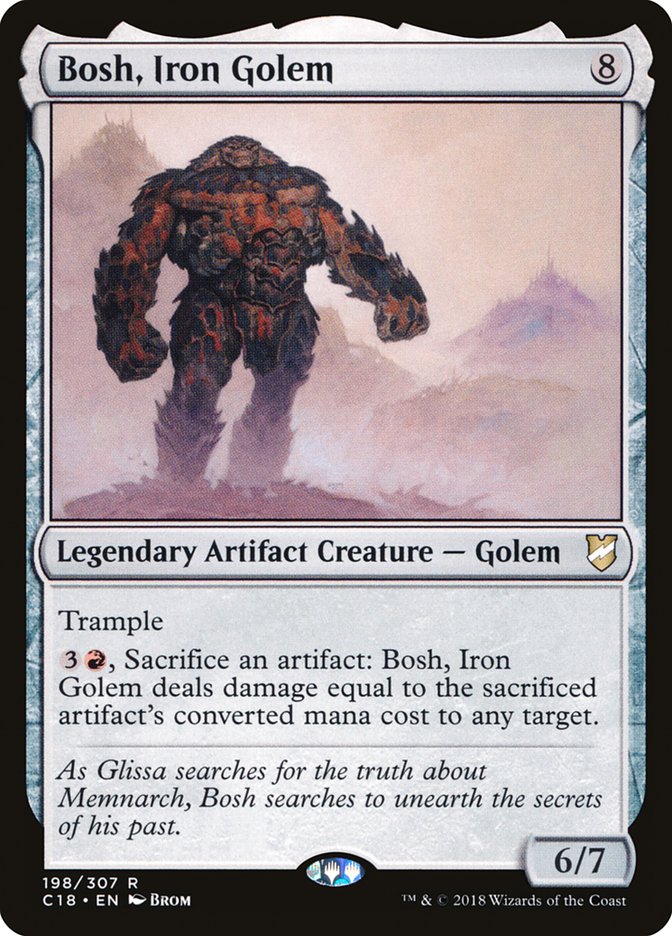Bosh, Iron Golem [Commander 2018] | Game Haven TX