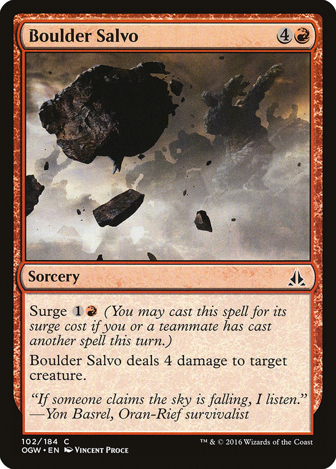 Boulder Salvo [Oath of the Gatewatch] | Game Haven TX