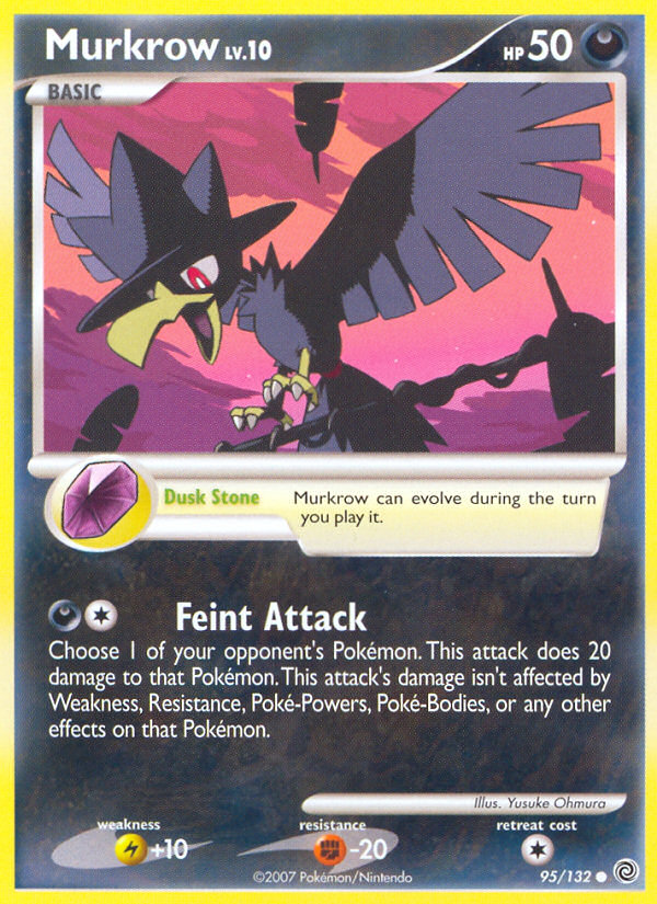 Murkrow (95/132) [Diamond & Pearl: Secret Wonders] | Game Haven TX