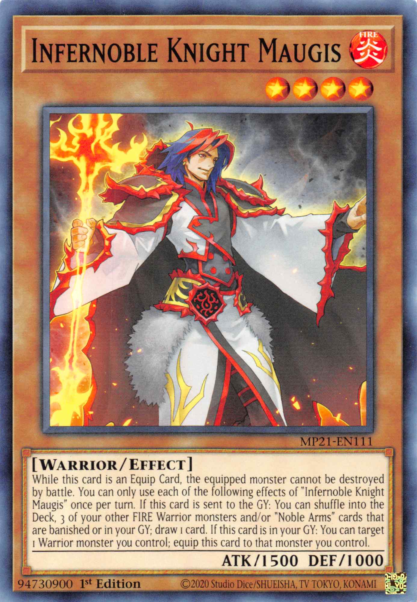 Infernoble Knight Maugis [MP21-EN111] Common | Game Haven TX