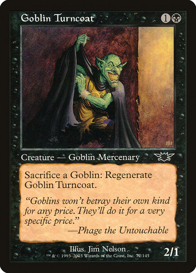 Goblin Turncoat [Legions] | Game Haven TX