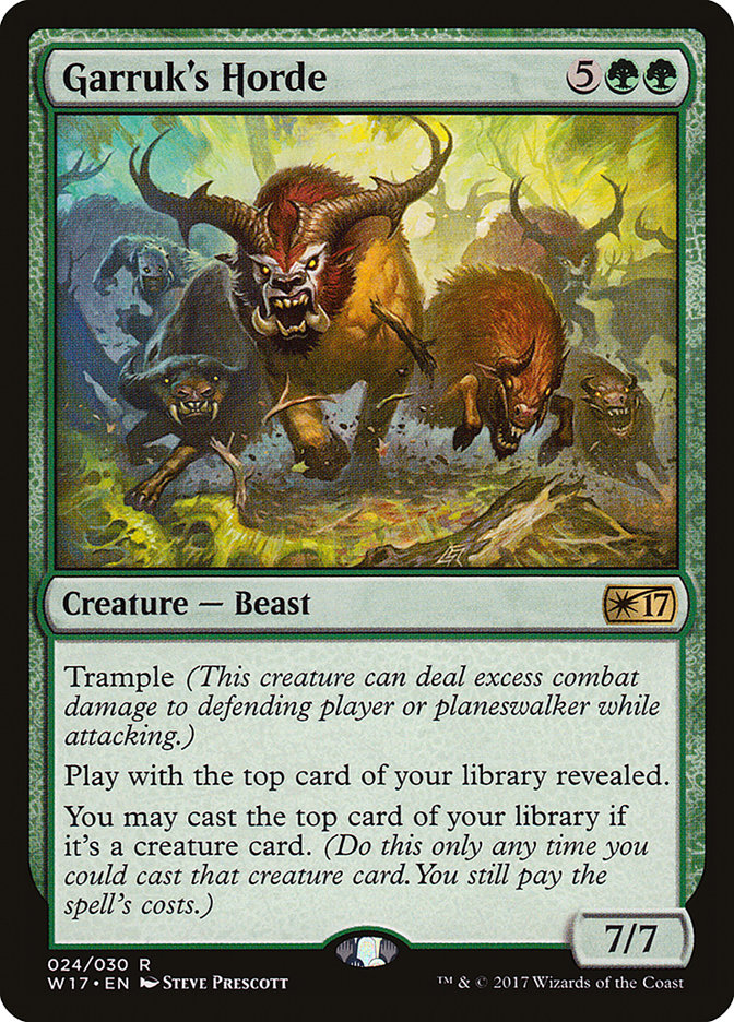 Garruk's Horde [Welcome Deck 2017] | Game Haven TX