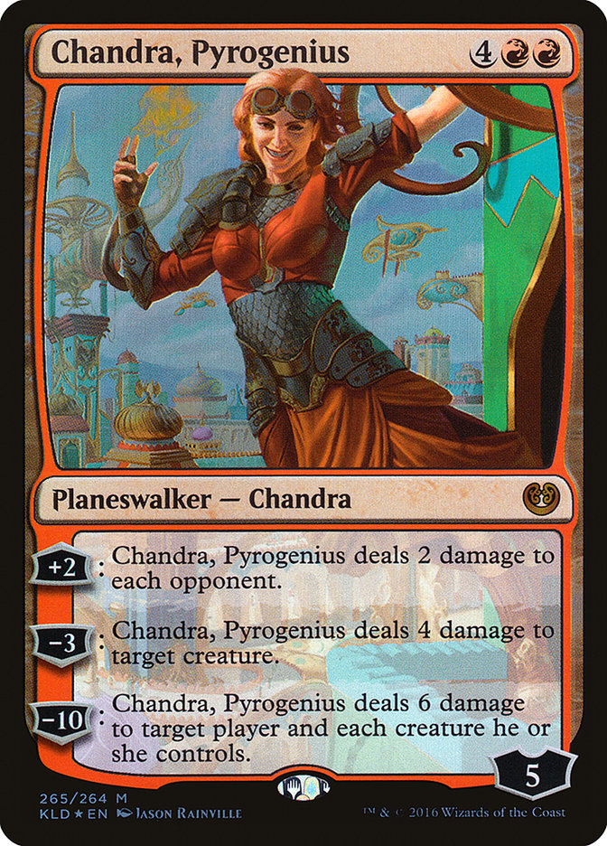 Chandra, Pyrogenius [Kaladesh] | Game Haven TX