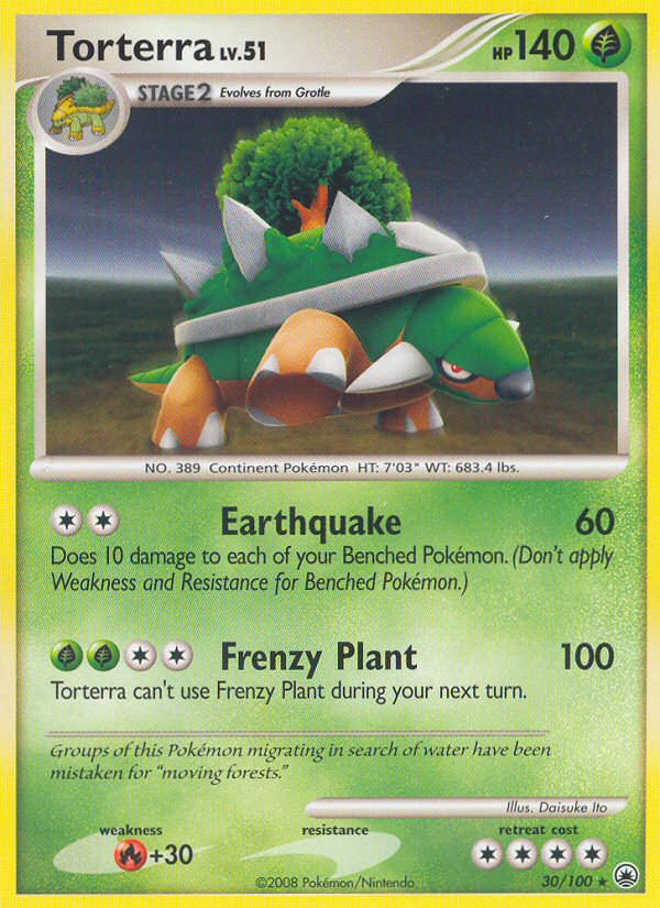 Torterra (30/100) [Diamond & Pearl: Majestic Dawn] | Game Haven TX