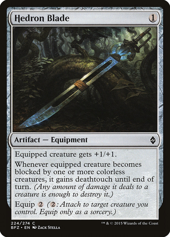 Hedron Blade [Battle for Zendikar] | Game Haven TX