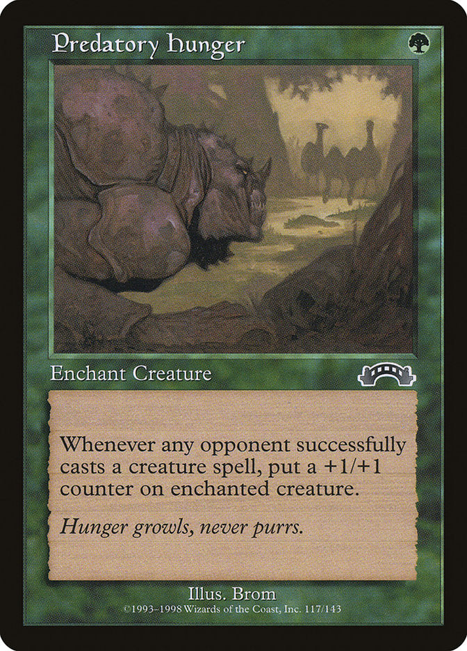 Predatory Hunger [Exodus] | Game Haven TX