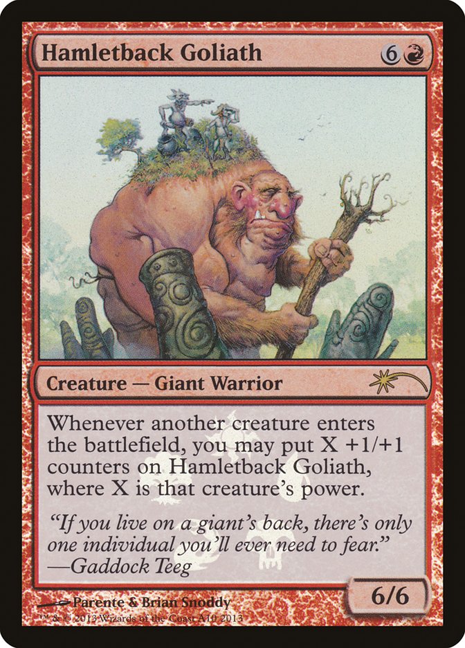 Hamletback Goliath [Resale Promos] | Game Haven TX