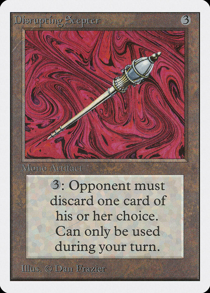 Disrupting Scepter [Unlimited Edition] | Game Haven TX